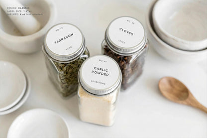 Spice Labels - Classic Design
