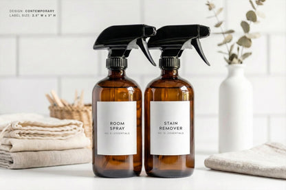 Laundry Labels - Contemporary Design