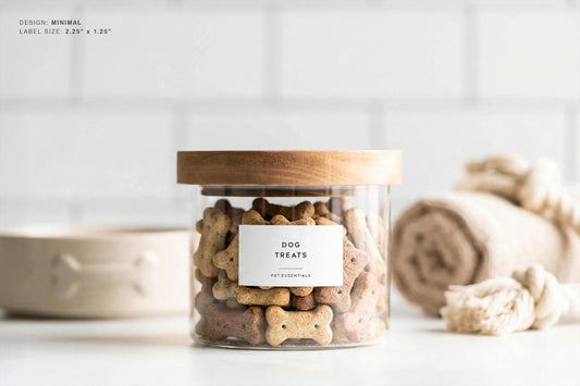 Pet Labels - Minimal Design
