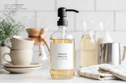 Coffee Syrup Labels - Contemporary Design